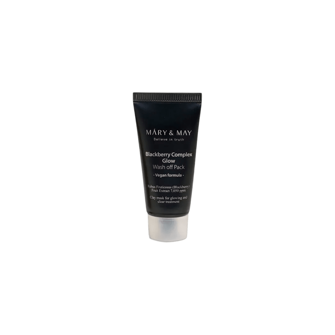Mary & May Vegan Blackberry Complex Glow Wash Off Pack - 30g Skin Care Masks & Peels - XOXO cosmetics