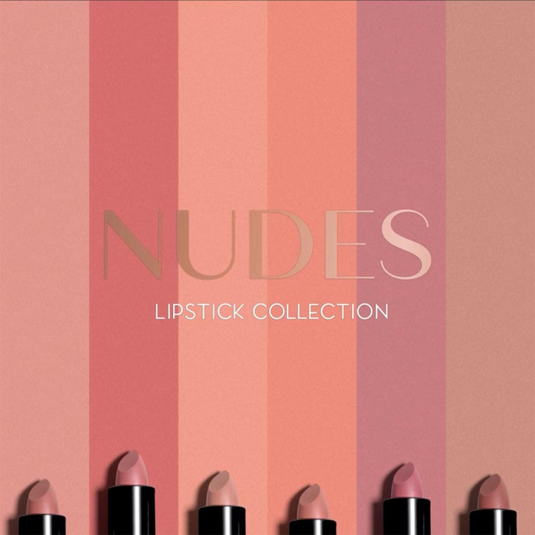 Max & More NUDES Lipstick Collection - 6Pcs Lip Kit - XOXO cosmetics