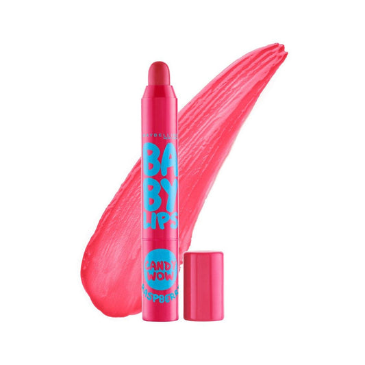 Maybelline Baby Lips Candy Wow - Raspberry Lip Balm - XOXO cosmetics