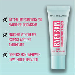 Maybelline Baby Skin Instant Pore Eraser Primer - XOXO cosmetics