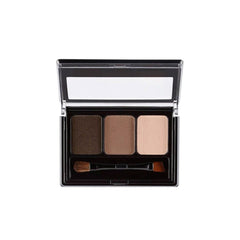 Maybelline Brow 3D Brow and Nose Pallette - Dark Brown Eyebrow - XOXO cosmetics