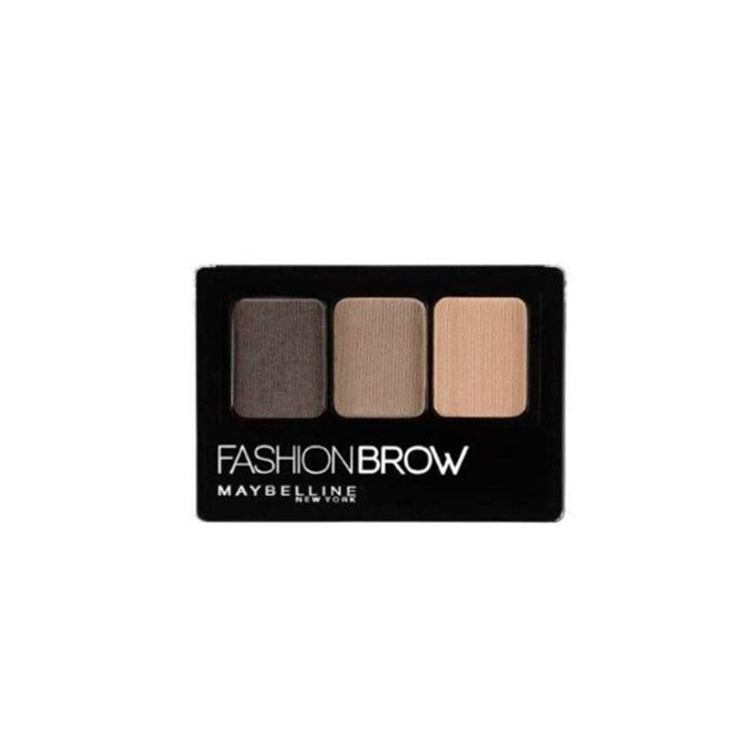 Maybelline Brow 3D Brow and Nose Pallette - Dark Brown Eyebrow - XOXO cosmetics