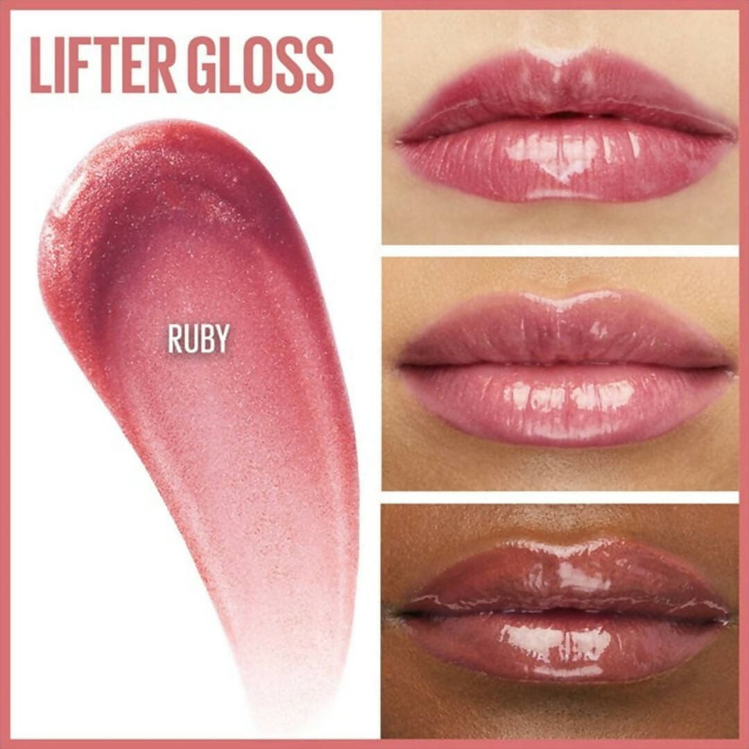 Maybelline Lifter Lip Gloss With Hyaluronic Acid Lip Gloss - XOXO cosmetics