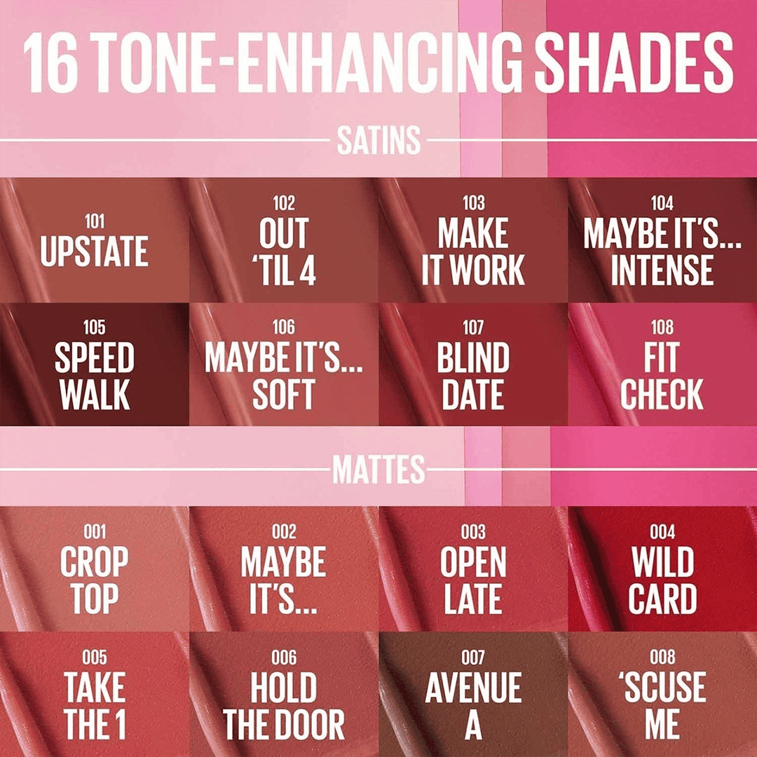 Maybelline Moisturizing Serum Satin Lipstick Lipstick - XOXO cosmetics