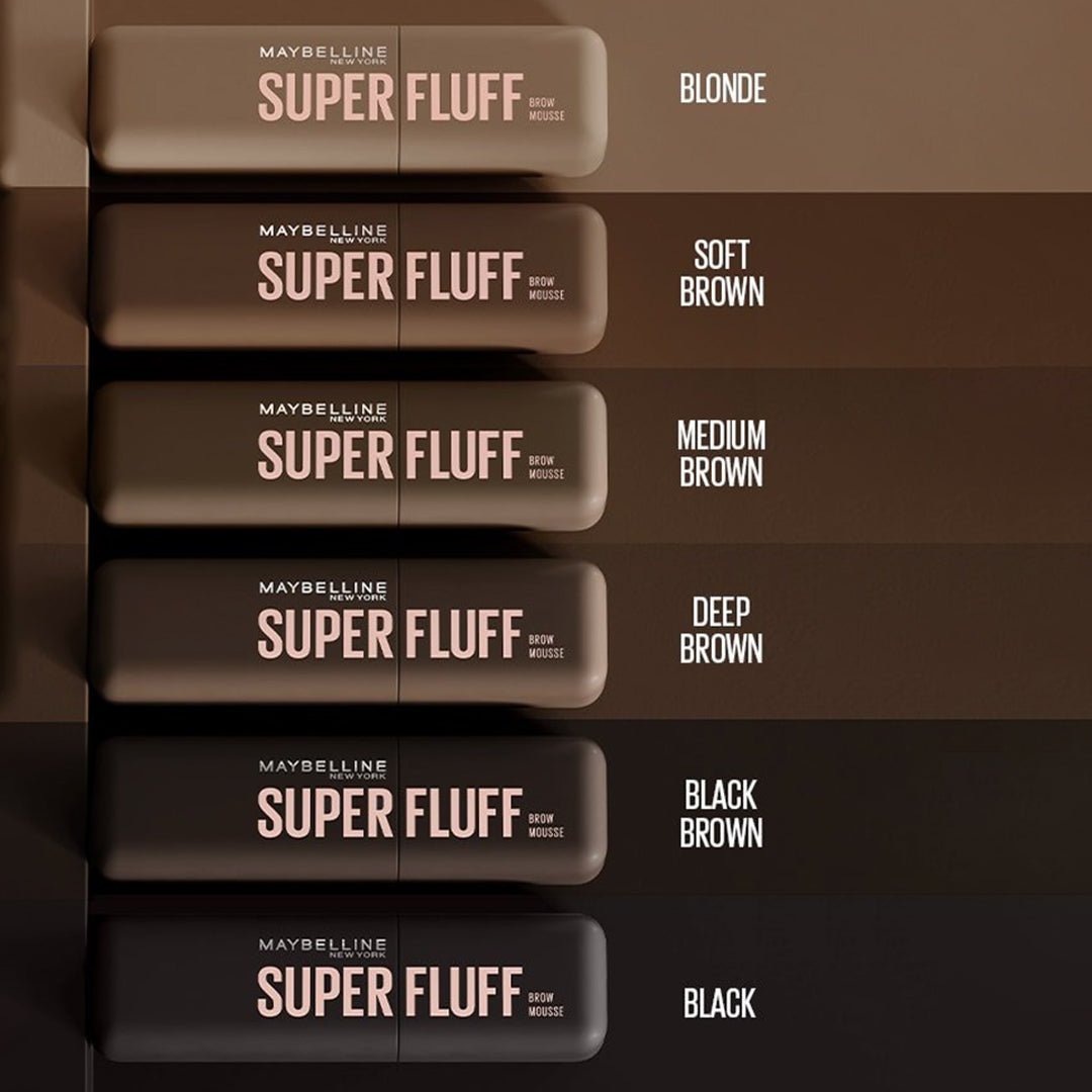 Maybelline Super Fluff Brow Mousse Eyebrow - XOXO cosmetics