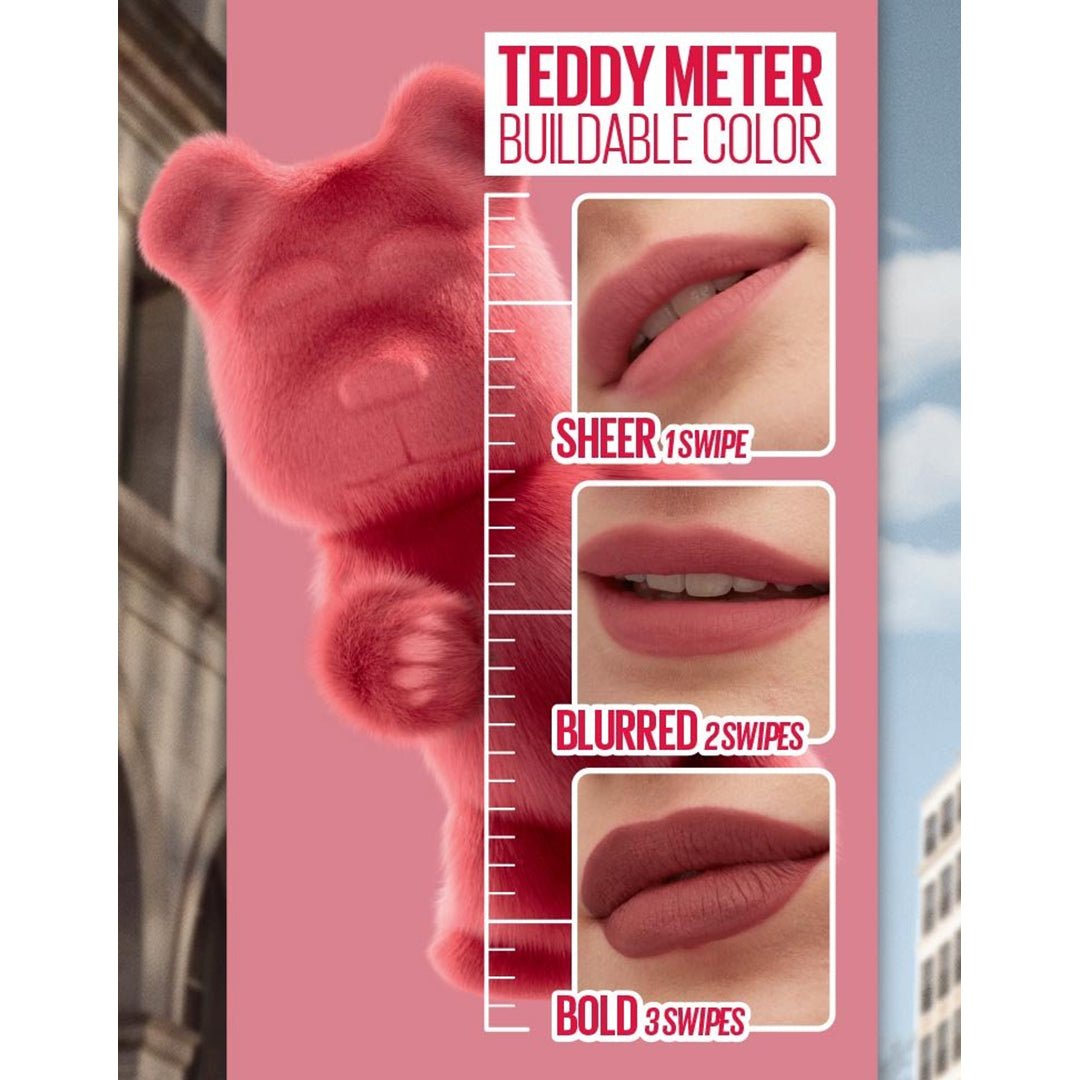 Maybelline Super Stay Teddy Tint™ Liquid Lip Tint Lip Tint - XOXO cosmetics
