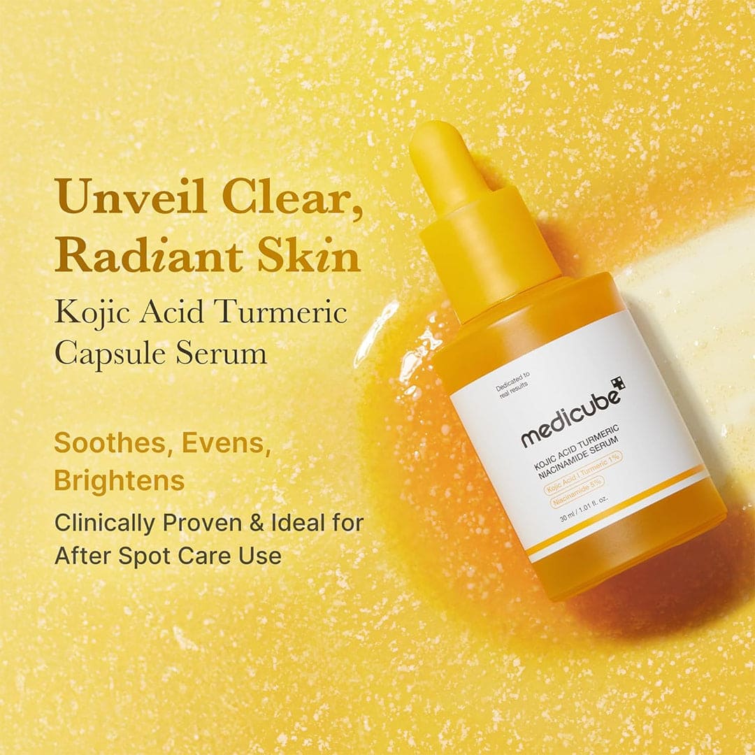 Medicube Kojic Acid Turmeric Niacinamide Serum - 30ml Face Serum - XOXO cosmetics