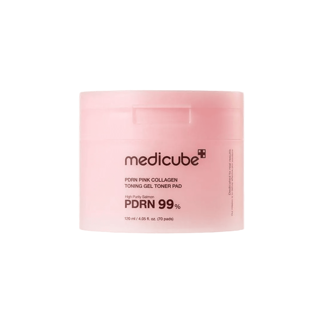 Medicube PDRN 99% Pink Collagen Toning Gel Toner PAD - 120ml Face Mask - XOXO cosmetics