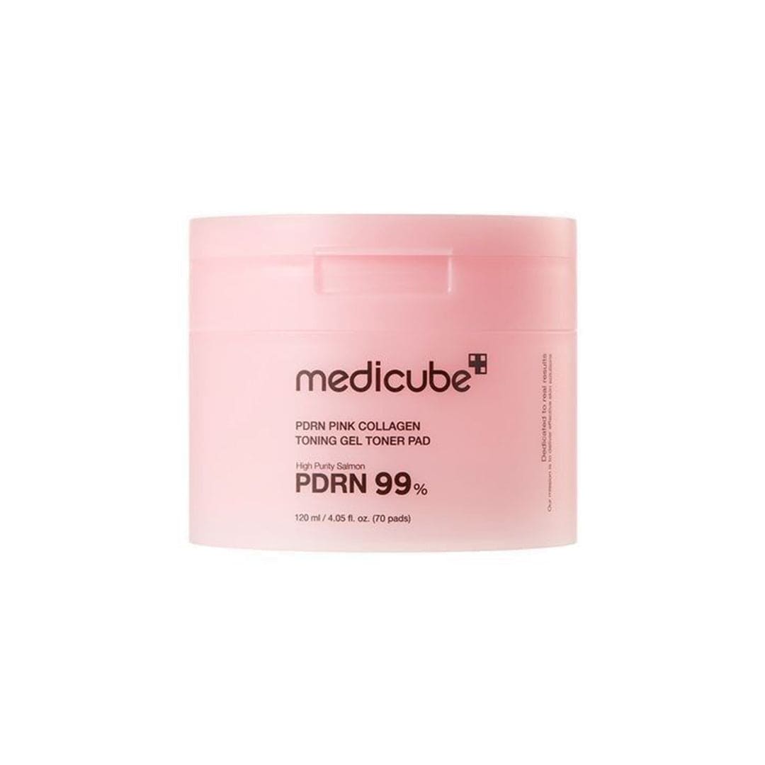Medicube PDRN 99% Pink Collagen Toning Gel Toner PAD - 120ml Face Mask - XOXO cosmetics