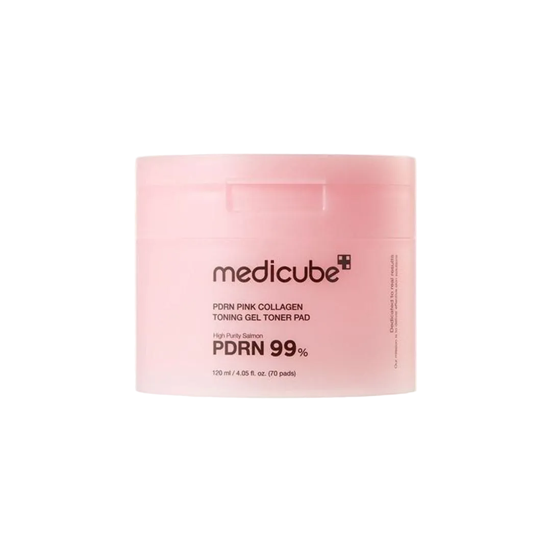 Medicube PDRN 99% Pink Collagen Toning Gel Toner PAD - 120ml