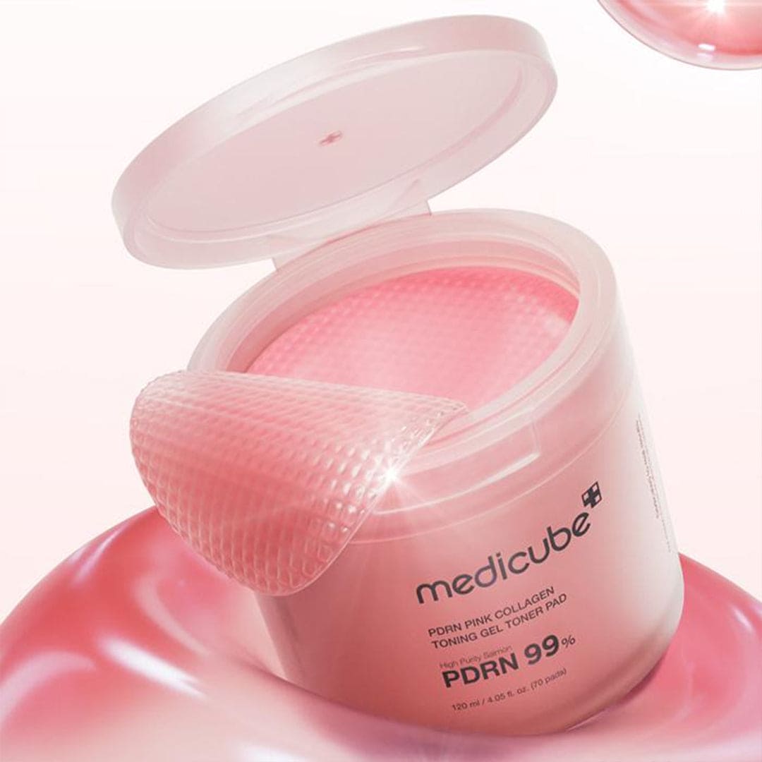 Medicube PDRN 99% Pink Collagen Toning Gel Toner PAD - 120ml Face Mask - XOXO cosmetics