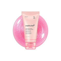 Medicube PDRN Pink Caffeine Night Wrapping Mask - 75ml Face Mask - XOXO cosmetics
