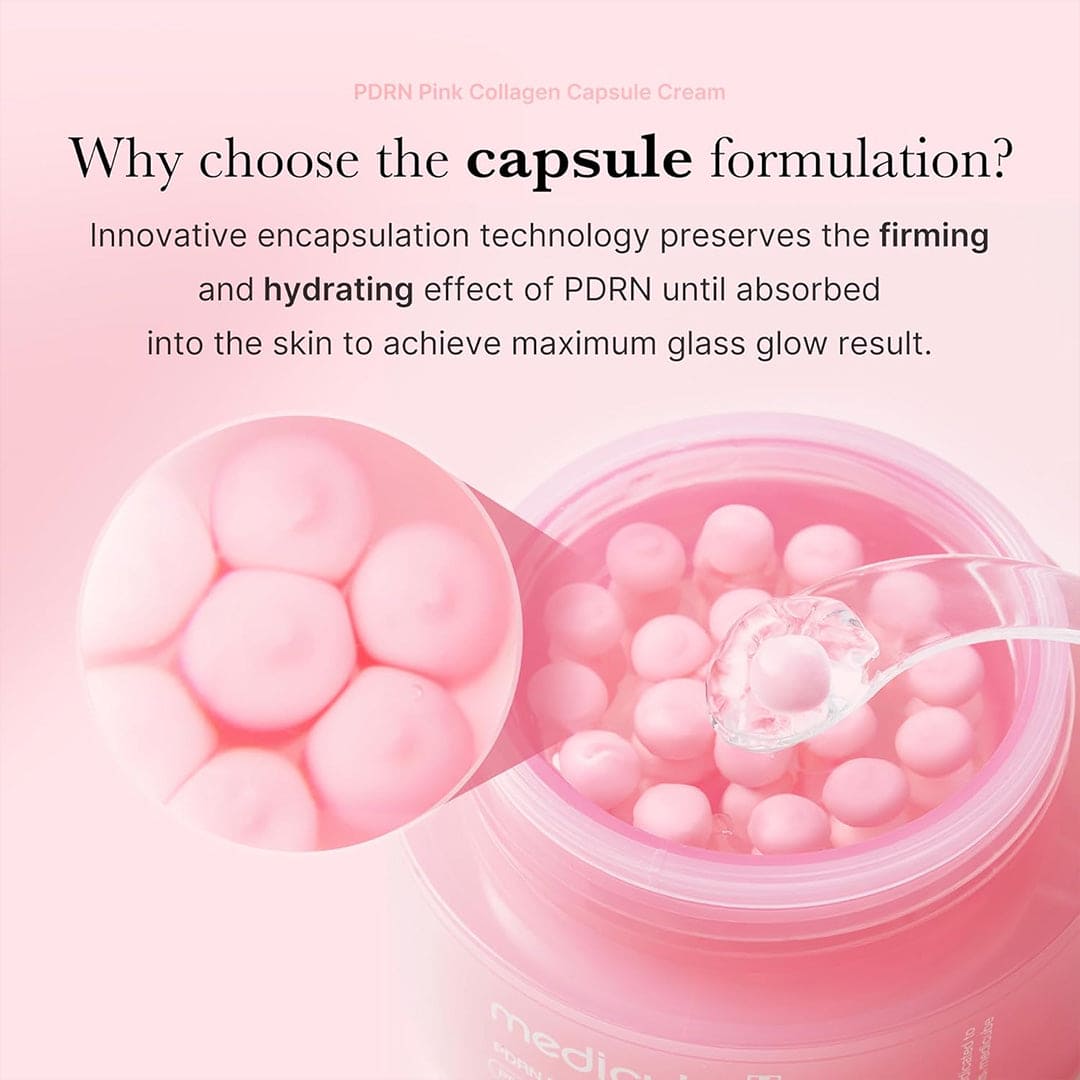 Medicube PDRN Pink Collagen Capsule Cream - 55g Anti Aging - XOXO cosmetics