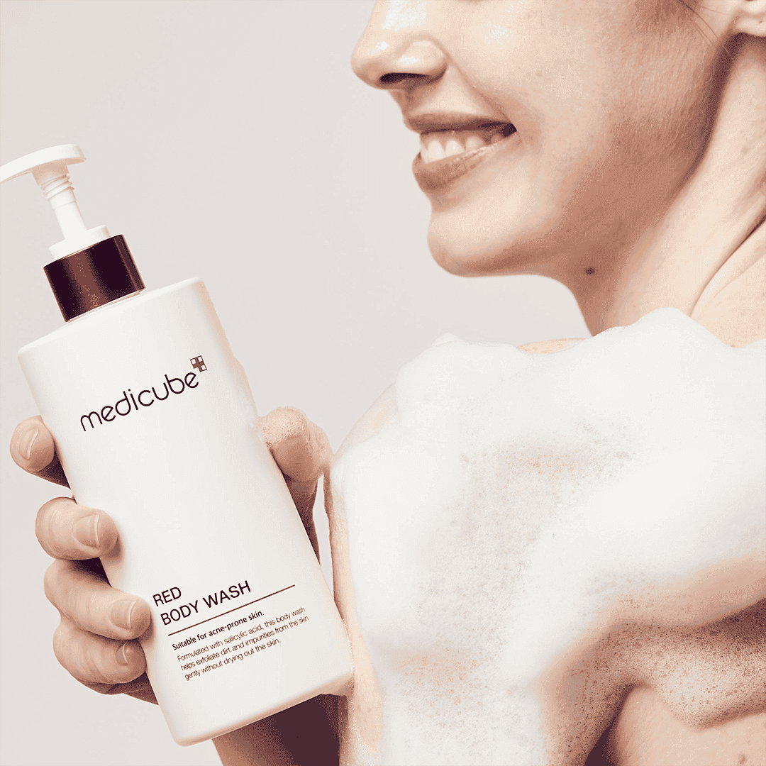Medicube Red Acne Body Wash - 400g Shower Gel - XOXO cosmetics