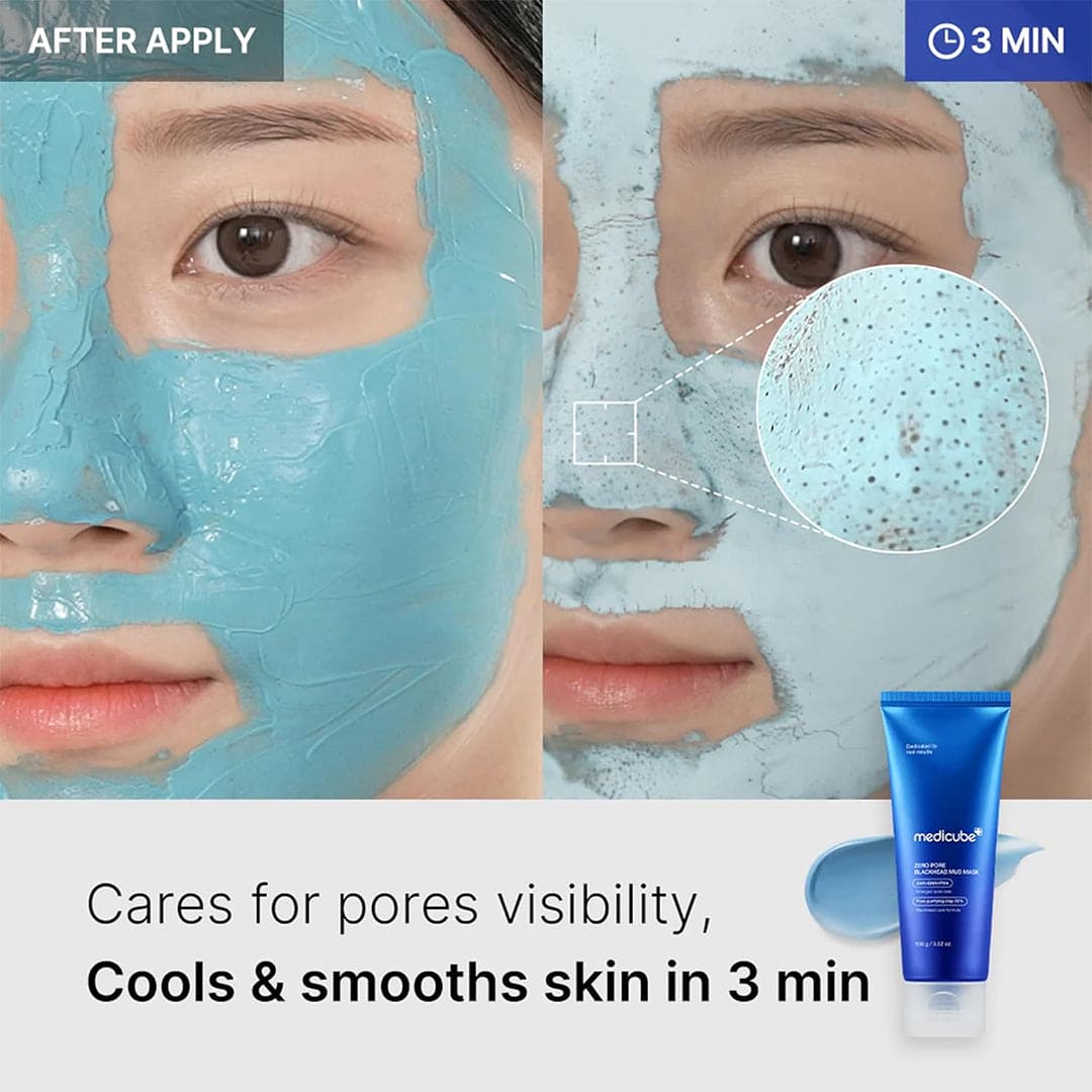 Medicube Zero Pore Blackhead MUD Mask - 100g Face Mask - XOXO cosmetics