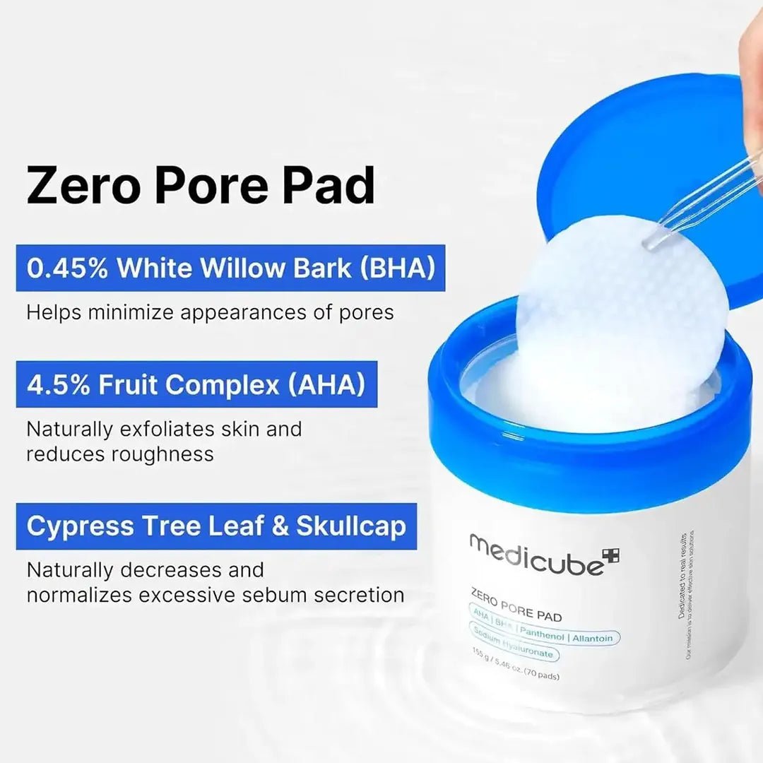 Medicube Zero Pore Pad Mild - 155g Face toner - XOXO cosmetics