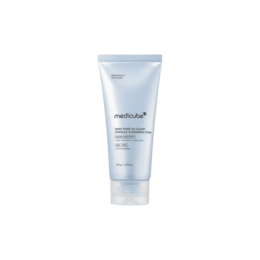 Medicube Zero Pore Sa Clear Capsule Cleansing Foam - 120g Cleanser - XOXO cosmetics