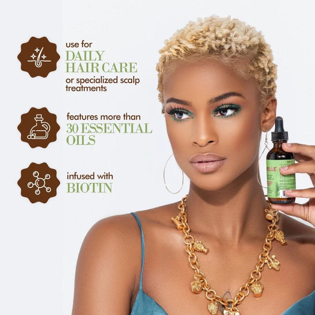 Mielle Rosemary Mint Scalp & Hair Strengthening Oil Hair Oil - XOXO cosmetics