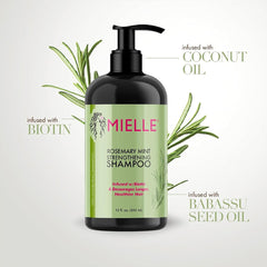 Mielle Rosemary Mint Strengthening Shampoo Hair - XOXO cosmetics