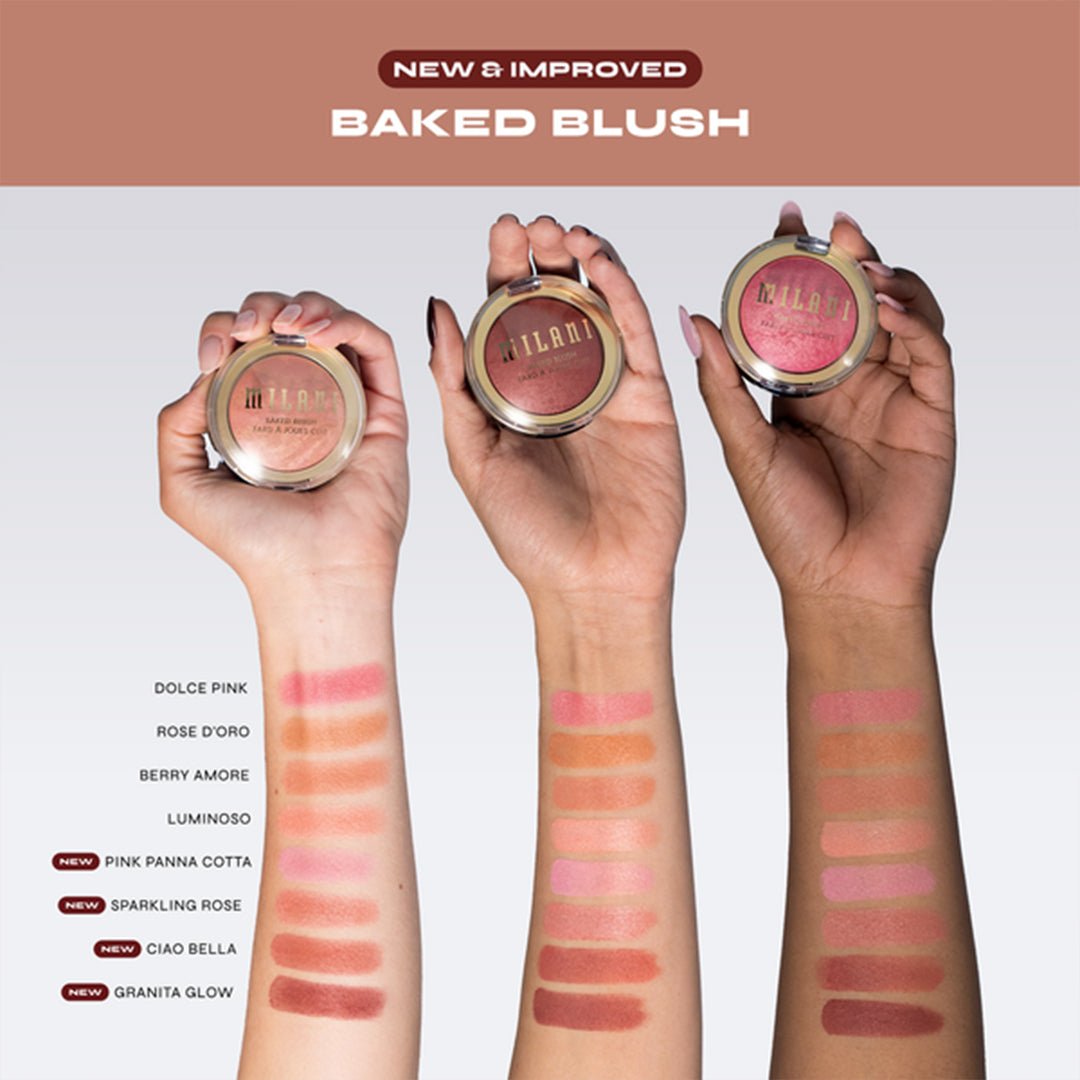 Milani Baked Powder Blush Blush - XOXO cosmetics