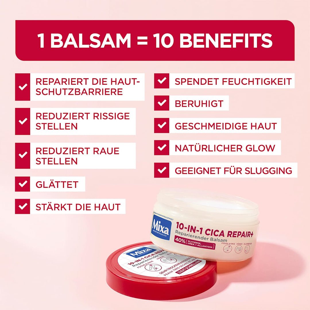 Mixa 10in1 Cica Repair+ Balm - 150ml Body Cream - XOXO cosmetics