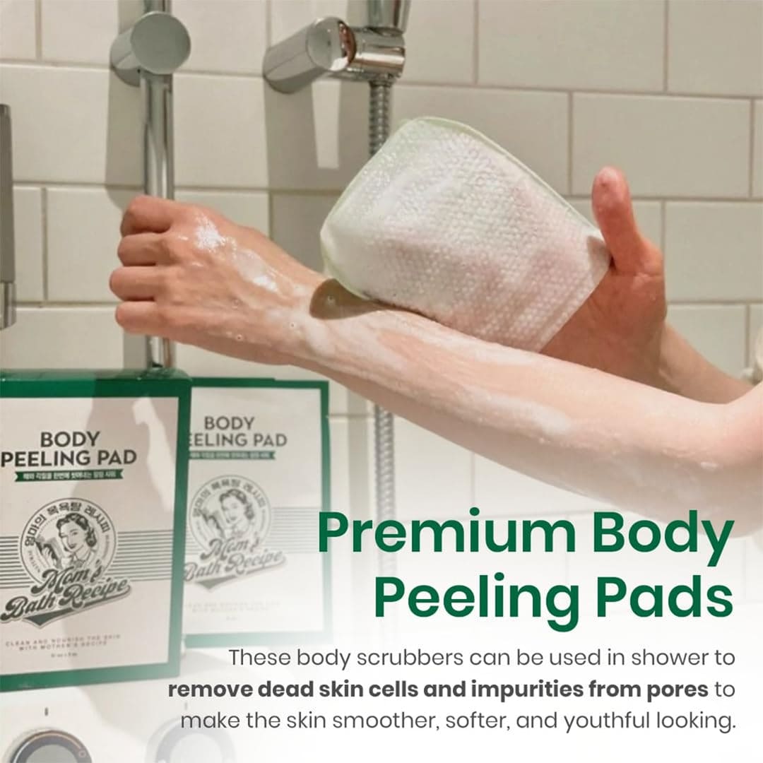 Mom's Bath Recipe Body Peeling Pad - 1pc Body Scrub - XOXO cosmetics