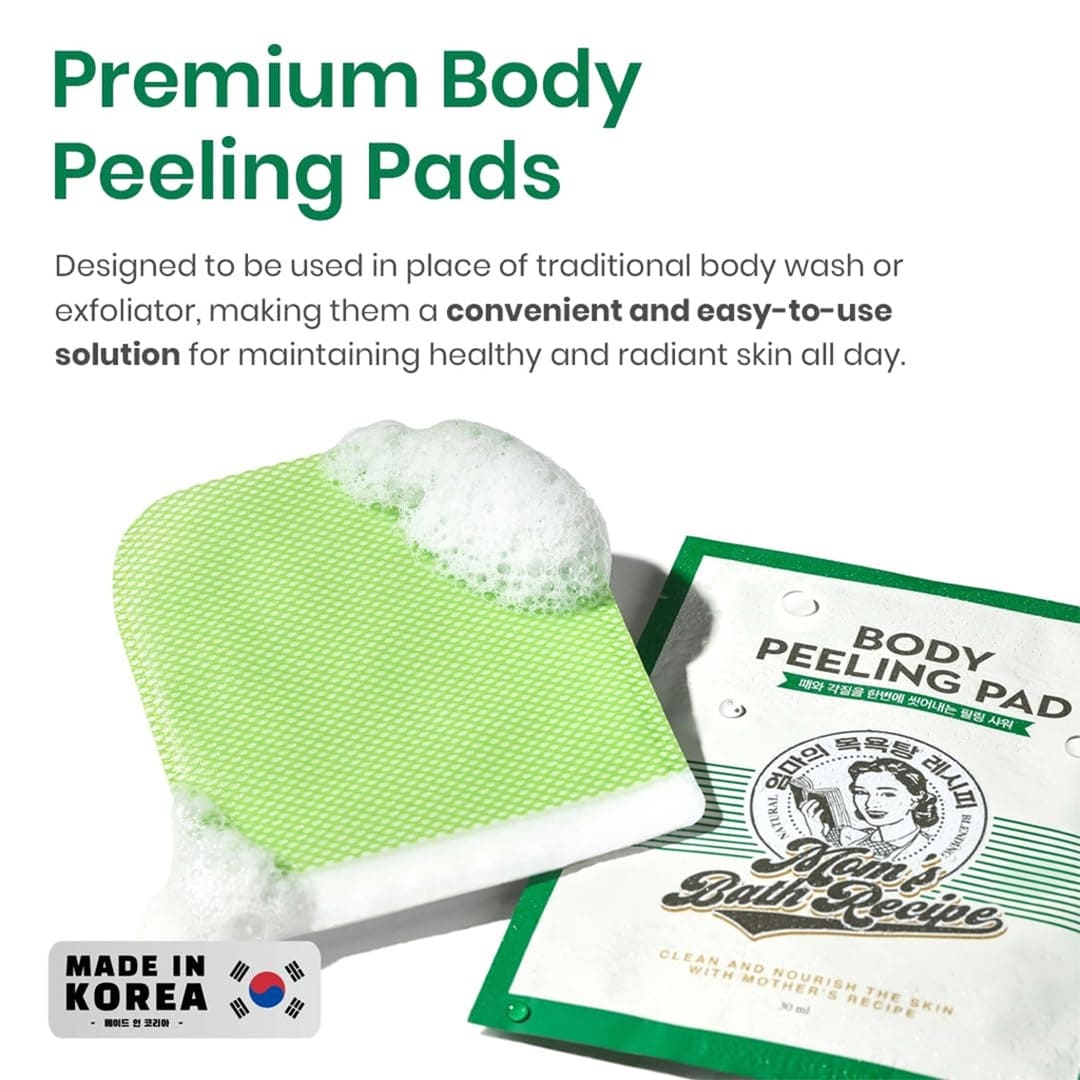 Mom's Bath Recipe Body Peeling Pad - 1pc Body Scrub - XOXO cosmetics