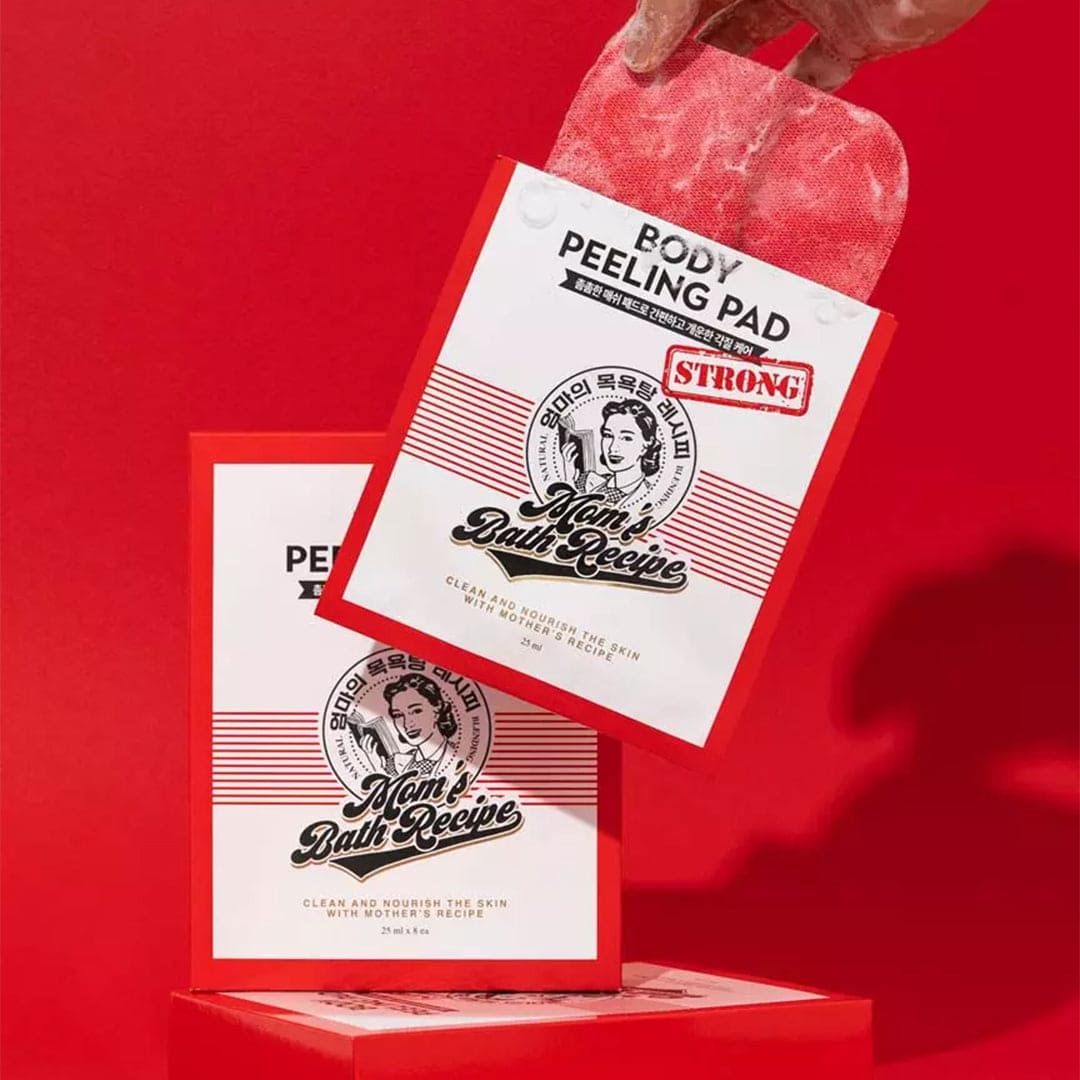 Mom's Bath Recipe Body Peeling Pad Strong - 1pc Body Scrub - XOXO cosmetics