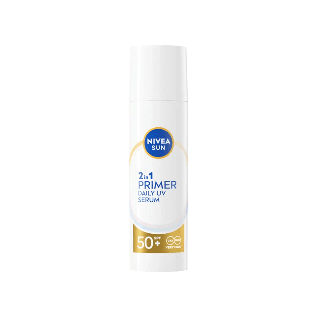 NIVEA SUN 2in1 Primer Daily UV Serum SPF 50+ - 30ml Primer - XOXO cosmetics