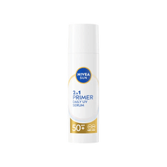 NIVEA SUN 2in1 Primer Daily UV Serum SPF 50+ - 30ml Primer - XOXO cosmetics