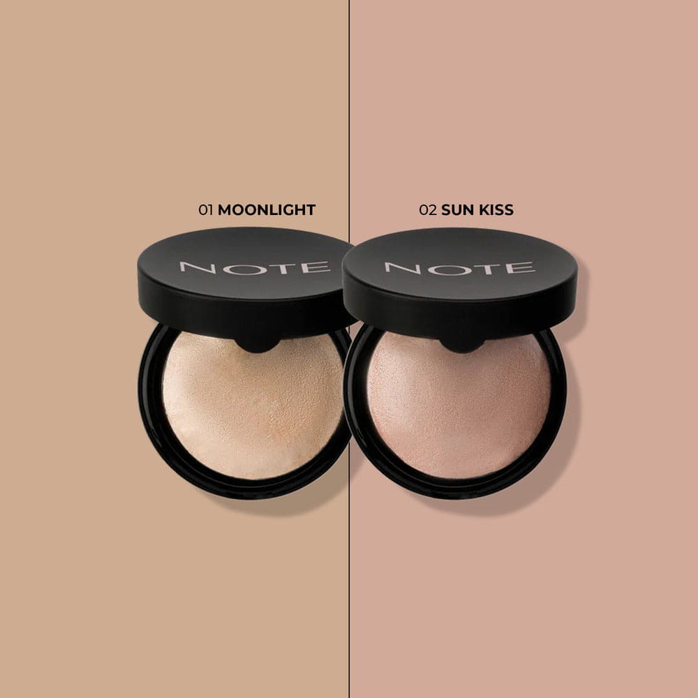 NOTE Baked Highlighter Highlighter - XOXO cosmetics