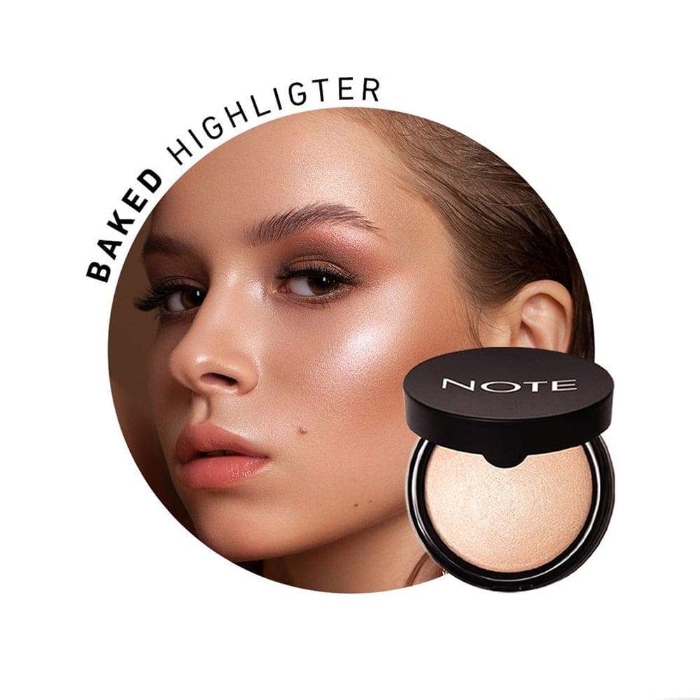 NOTE Baked Highlighter Highlighter - XOXO cosmetics