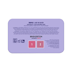 NYX Bridgerton Royal Blush Palette - Lady In Silver Blush Palette - XOXO cosmetics