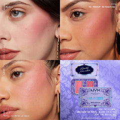 NYX Bridgerton Royal Blush Palette - Lady In Silver Blush Palette - XOXO cosmetics