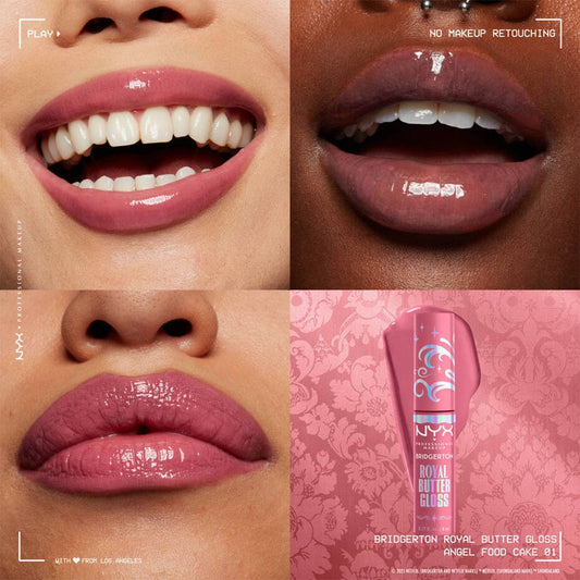 NYX Bridgerton Royal Butter Gloss Lip Gloss - XOXO cosmetics