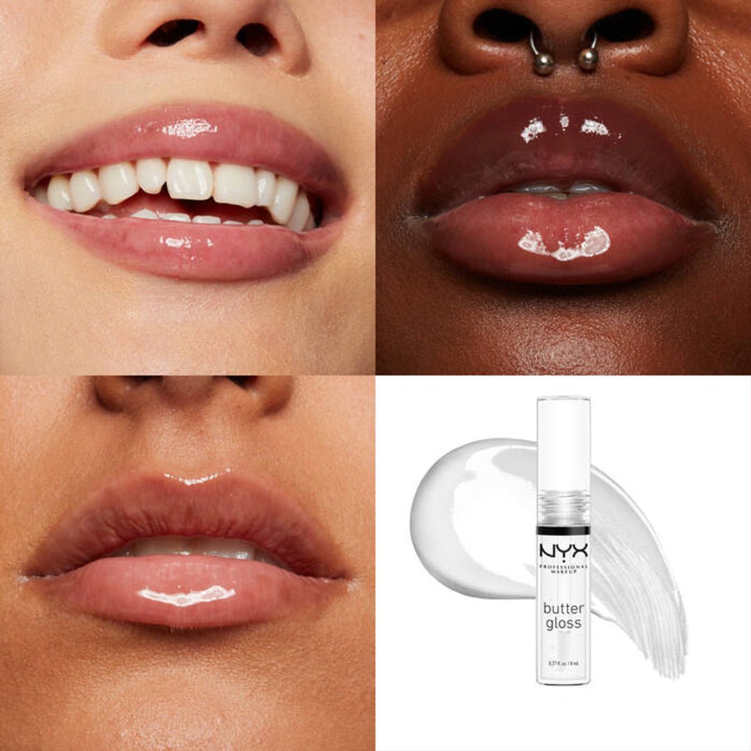 NYX Butter Gloss Non-Sticky Lip Gloss Liquid Lipstick - XOXO cosmetics