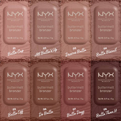 NYX Buttermelt Bronzer Bronzer - XOXO cosmetics