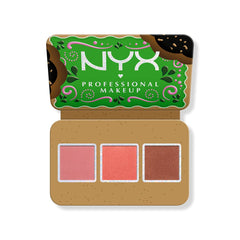 NYX Buttermelt Face Palette Blush And Bronzer Duo - 02 Dark Blusher - XOXO cosmetics