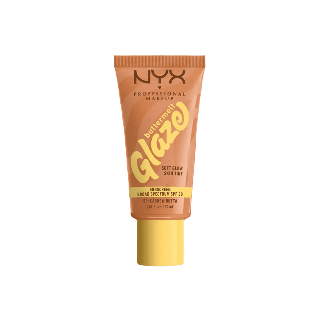 NYX Buttermelt Glaze Soft Glow Tint + SPF30 Foundation - XOXO cosmetics