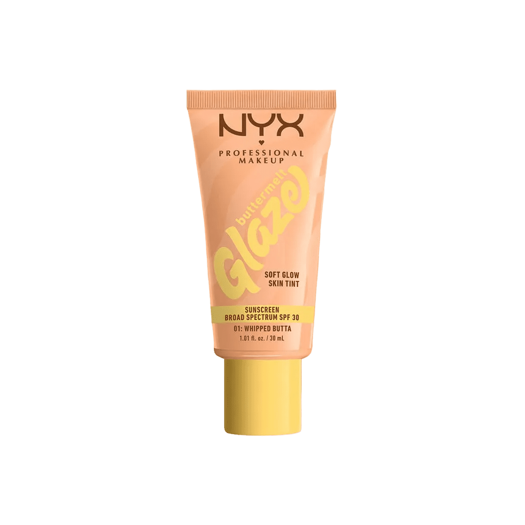 NYX Buttermelt Glaze Soft Glow Tint + SPF30 Foundation - XOXO cosmetics