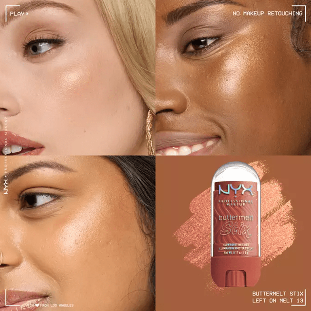 NYX Buttermelt Glow Boosting Stix Highlighter - XOXO cosmetics