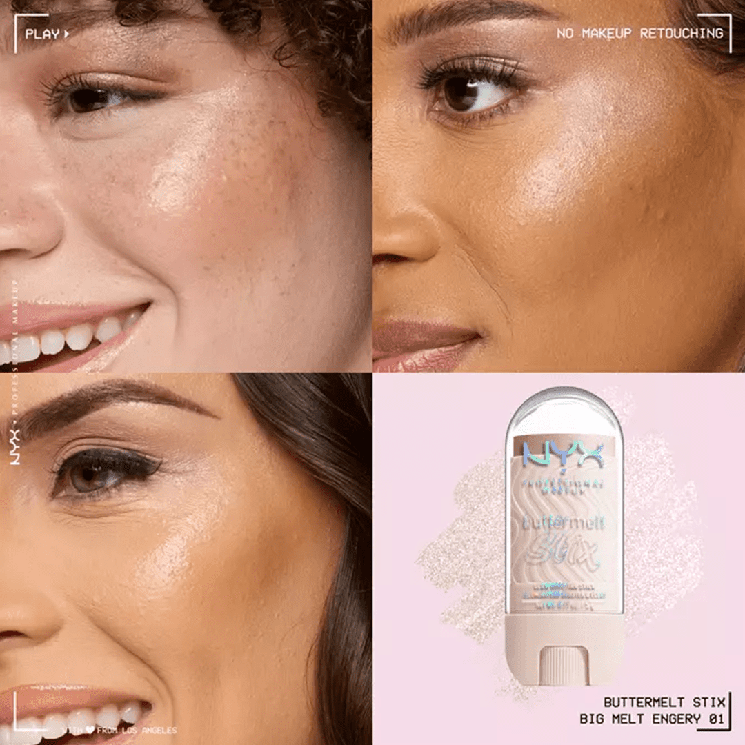 NYX Buttermelt Glow Boosting Stix Highlighter - XOXO cosmetics