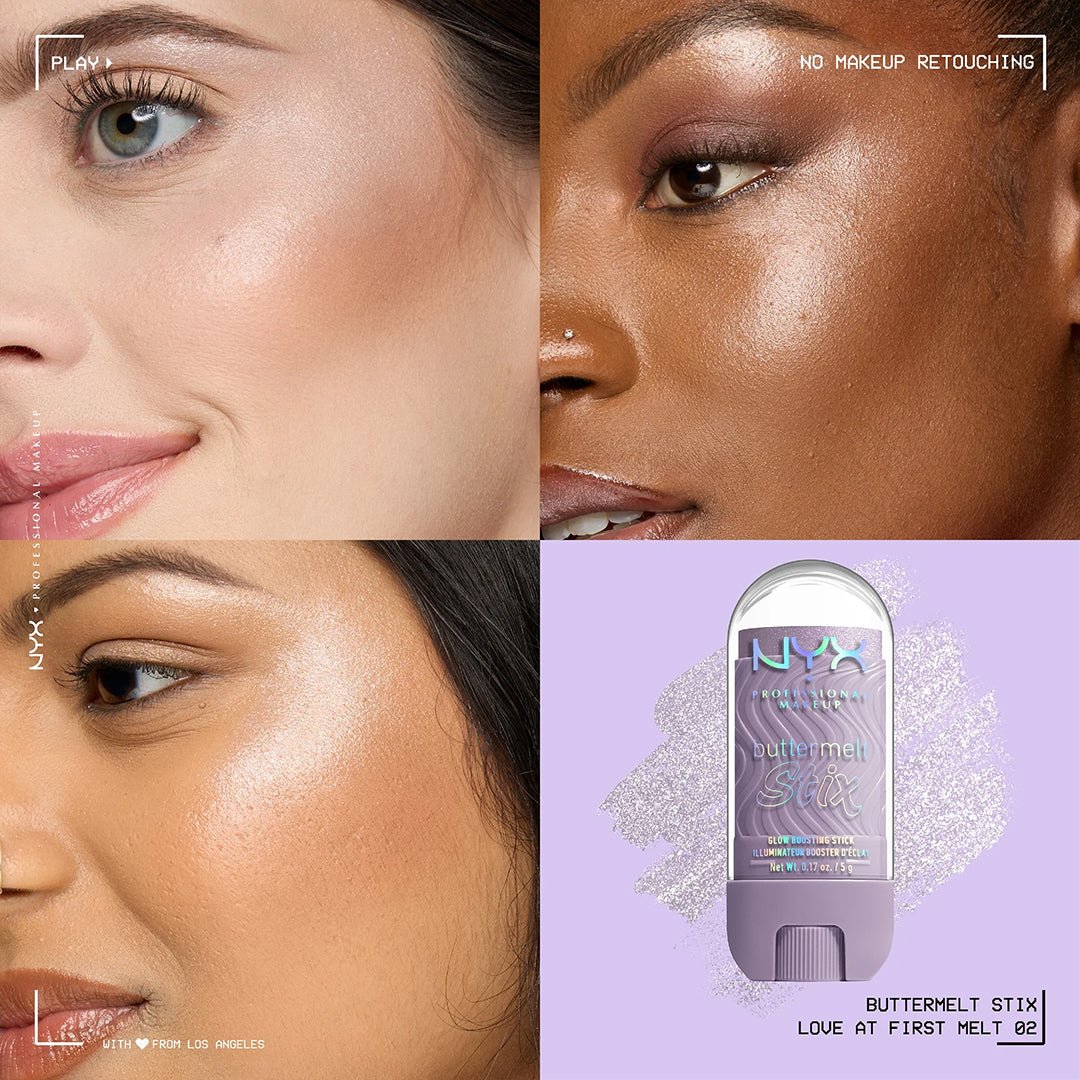 NYX Buttermelt Glow Boosting Stix Highlighter - XOXO cosmetics