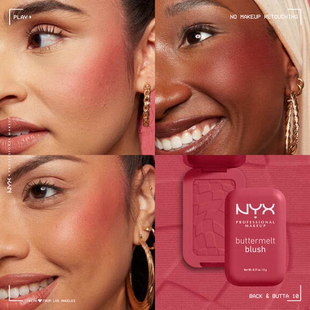 NYX Buttermelt High-Pigment Blush Blusher - XOXO cosmetics