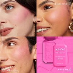 NYX Buttermelt High-Pigment Blush Blusher - XOXO cosmetics