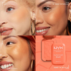 NYX Buttermelt High-Pigment Blush Blush - XOXO cosmetics