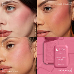 NYX Buttermelt High-Pigment Blush Blusher - XOXO cosmetics