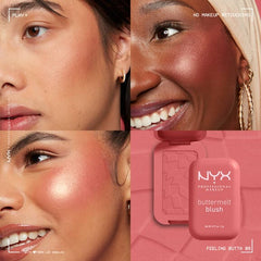 NYX Buttermelt High-Pigment Blush Blusher - XOXO cosmetics