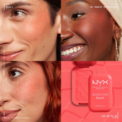 NYX Buttermelt High-Pigment Blush Blush - XOXO cosmetics