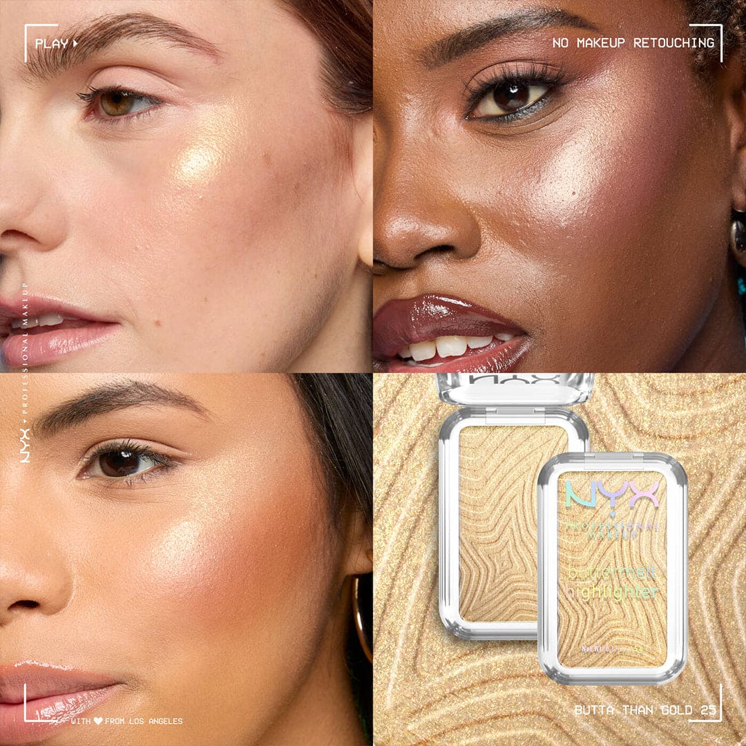 NYX Buttermelt Highlighter Highlighter - XOXO cosmetics